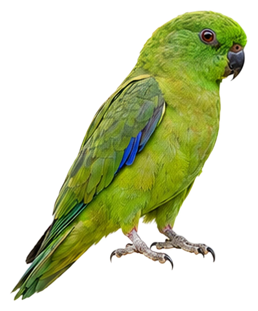 Dusky-billed Parrotlet · Original color inspiration