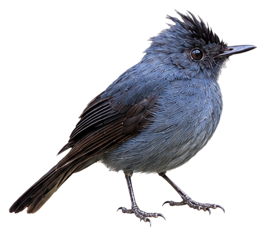 Dusky Crested Flycatcher · Original color inspiration
