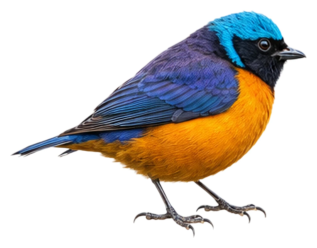 Elegant Euphonia · Original color inspiration