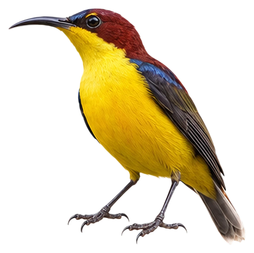 Elegant Sunbird · Original color inspiration