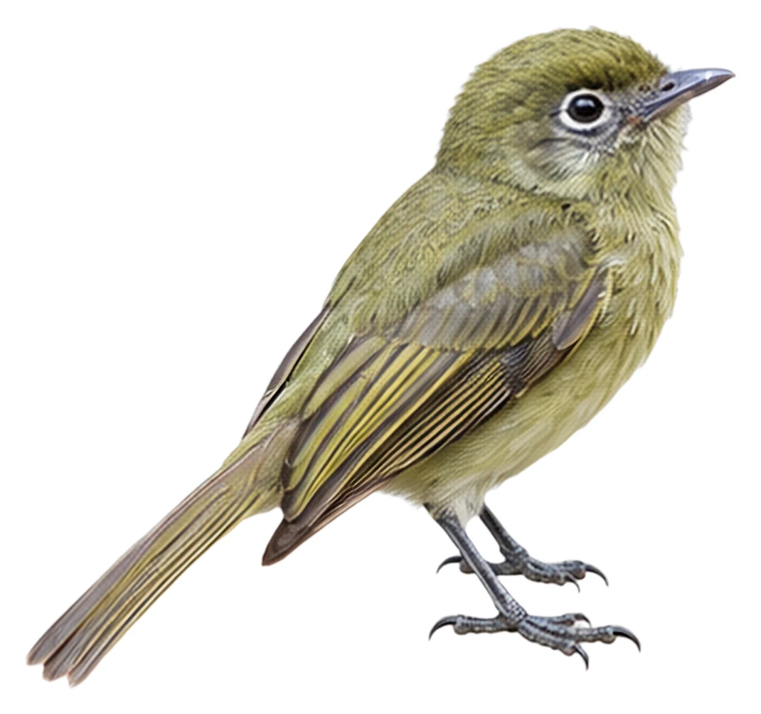 Eye-ringed Flatbill · Original color inspiration