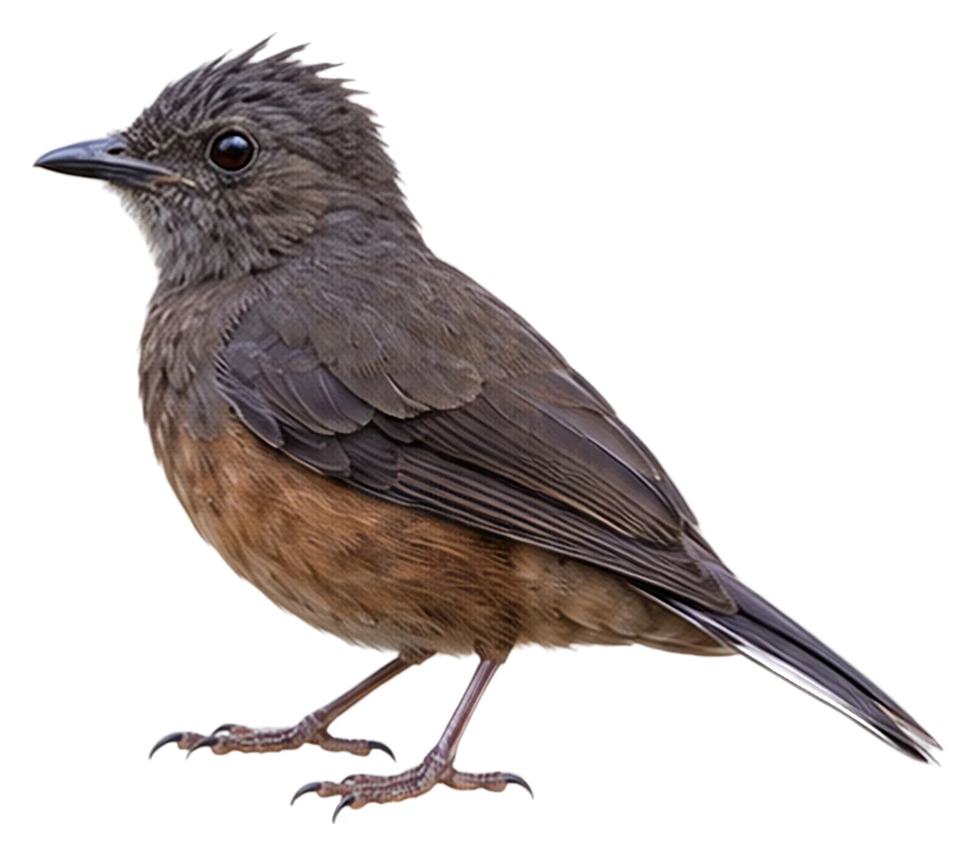 Finsch's Rufous Thrush · Original color inspiration