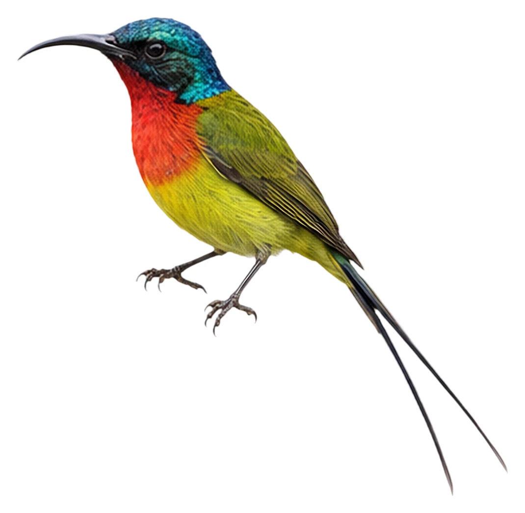 Fork-tailed Sunbird · Original color inspiration