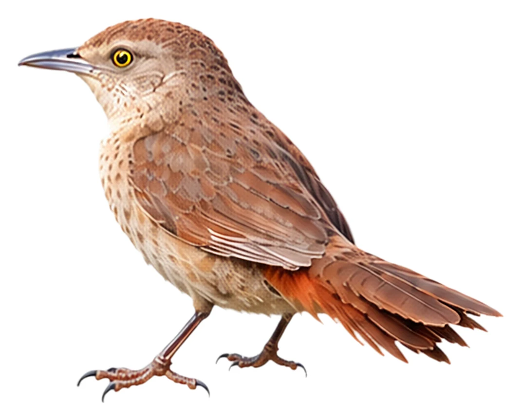 Freckle-breasted Thornbird · Original color inspiration