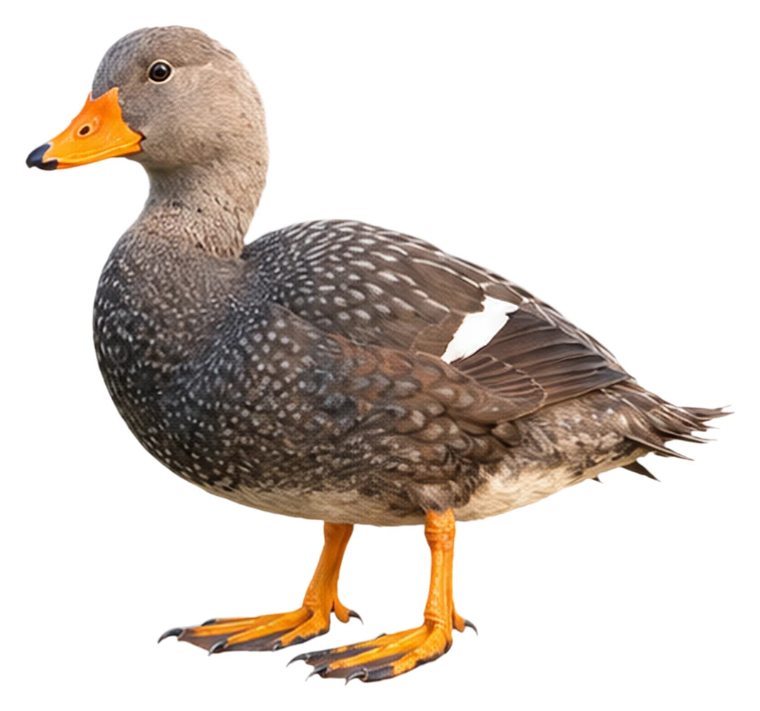 Fuegian Steamer Duck · رنگ‌های اصلی