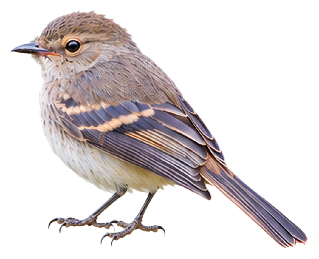 Fuscous Flycatcher · Original color inspiration