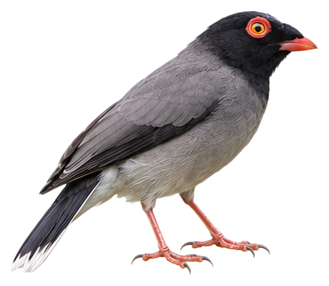 Gabela Helmetshrike · Original color inspiration