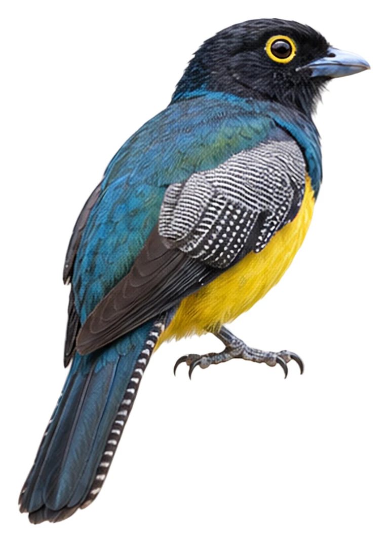 Gartered Trogon · Original color inspiration