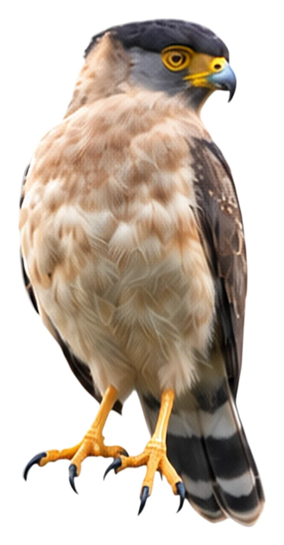 Great Nicobar Serpent Eagle · Original color inspiration
