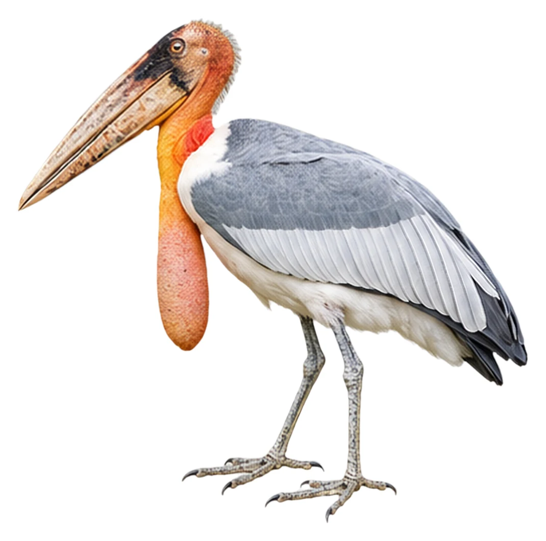 Greater Adjutant · Original color inspiration