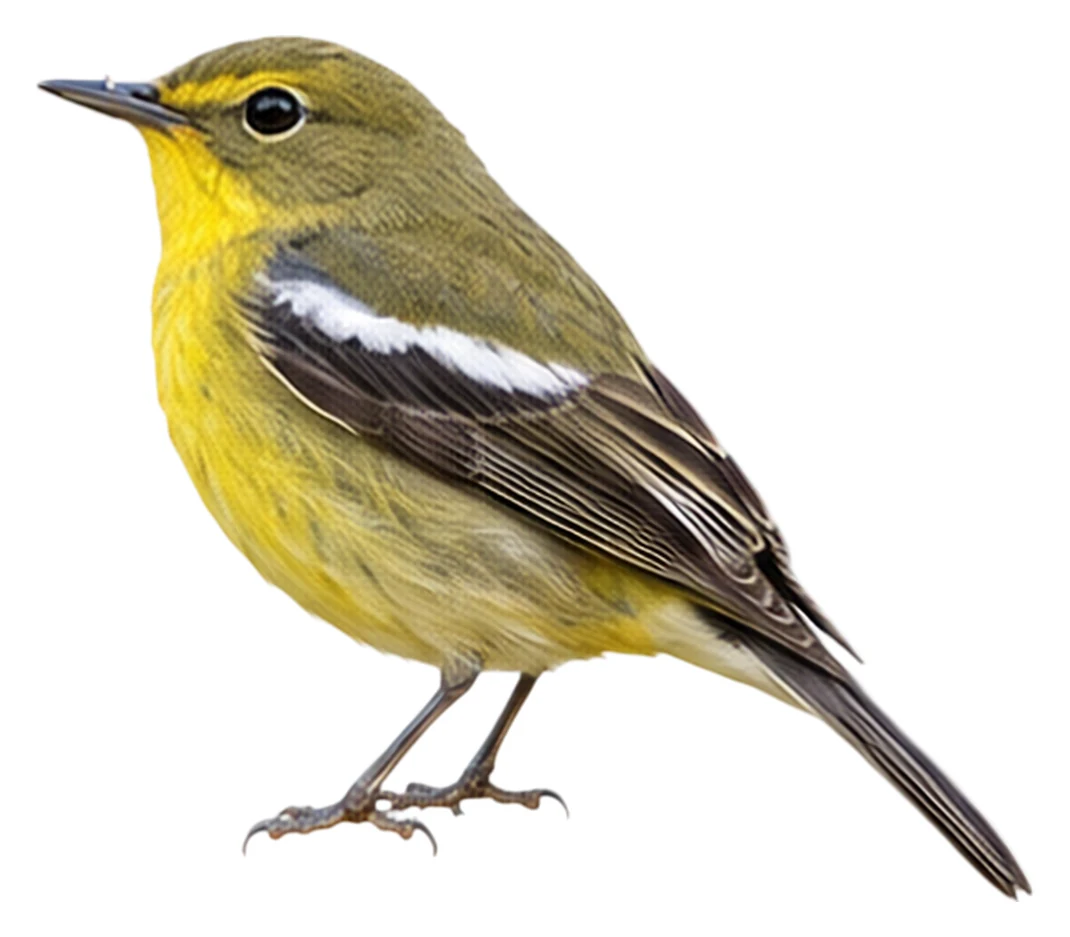 Green-backed Flycatcher · Original color inspiration