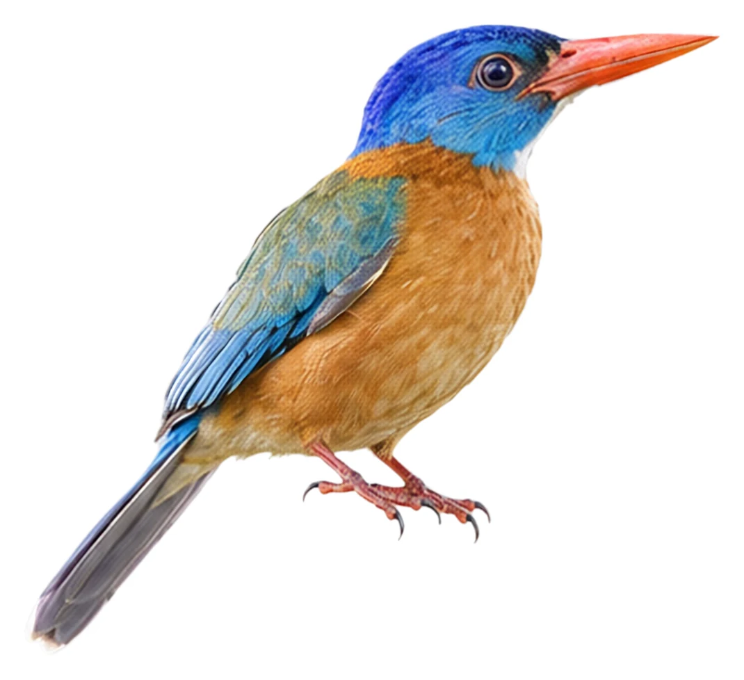 Green-backed Kingfisher · Original color inspiration