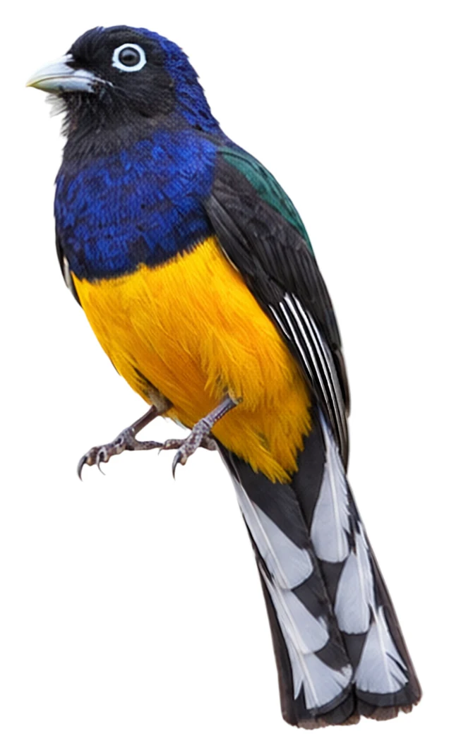 Green-backed Trogon · Original color inspiration