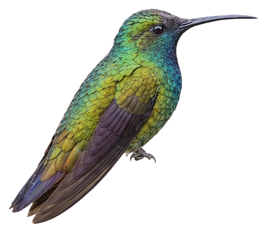 Green-breasted Mango · Original color inspiration
