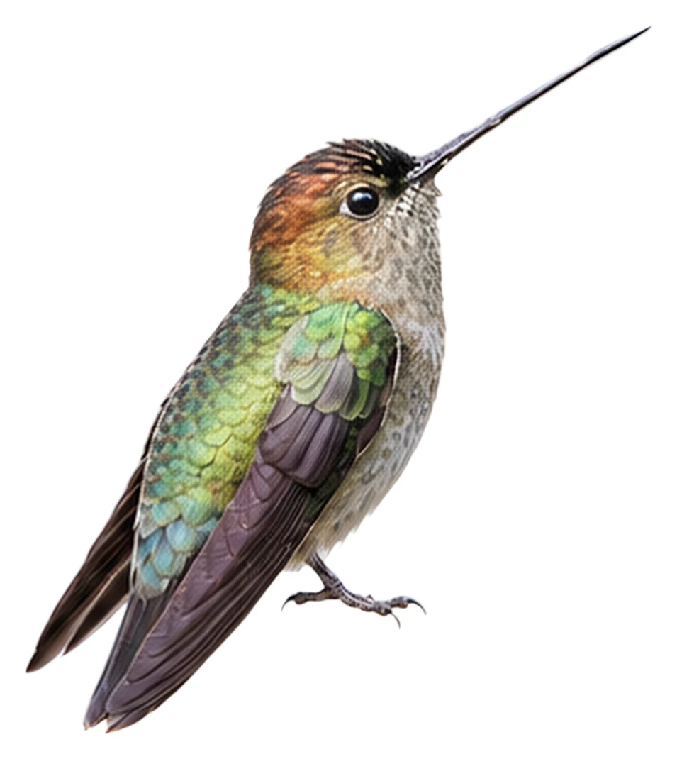 Green-fronted Lancebill · Original color inspiration