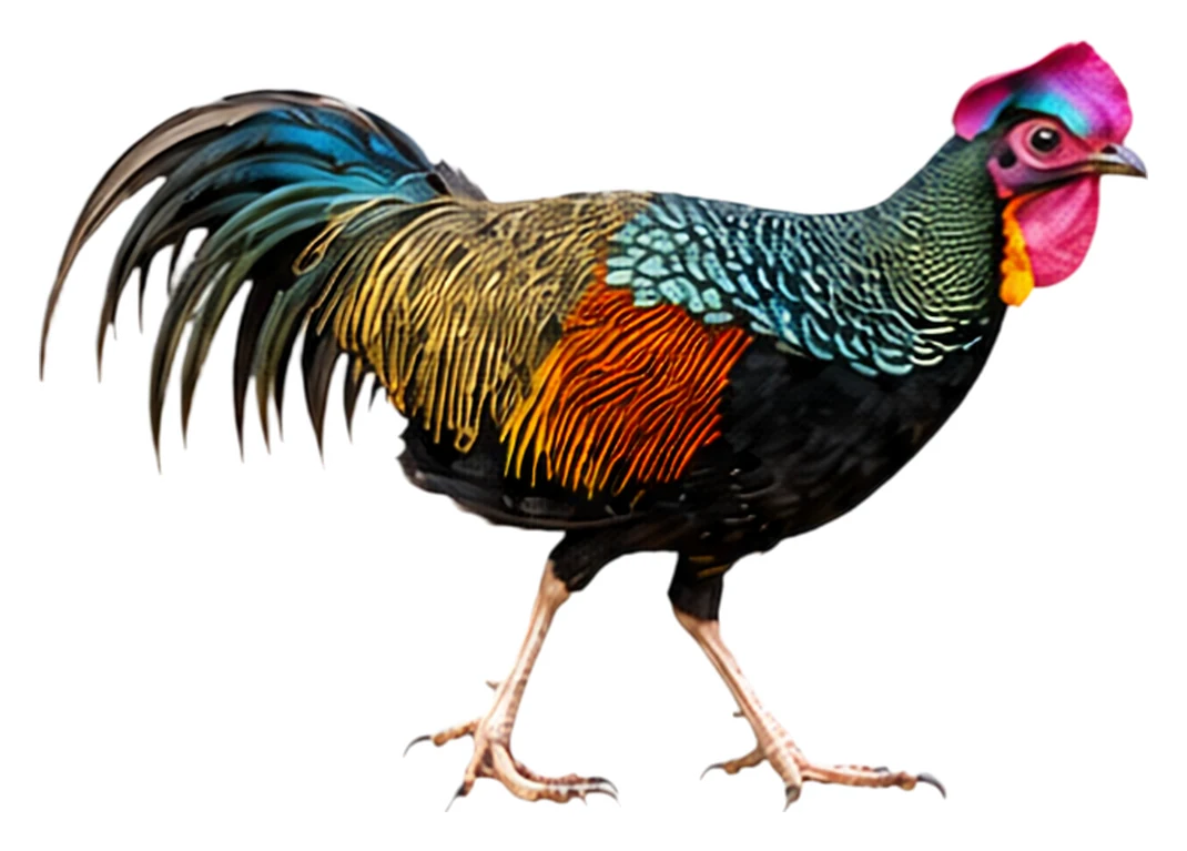 Green Junglefowl · Original color inspiration