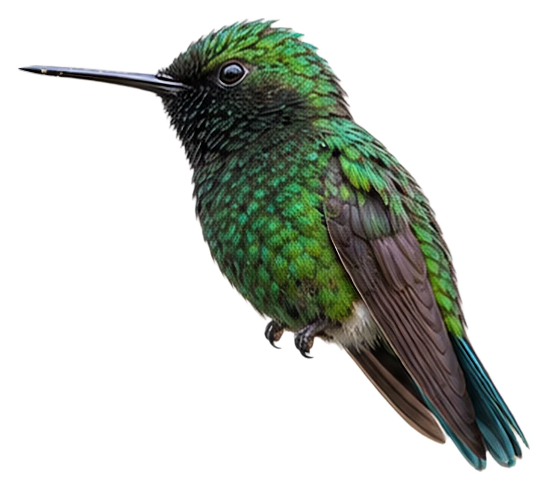 Green-tailed Emerald · Original color inspiration
