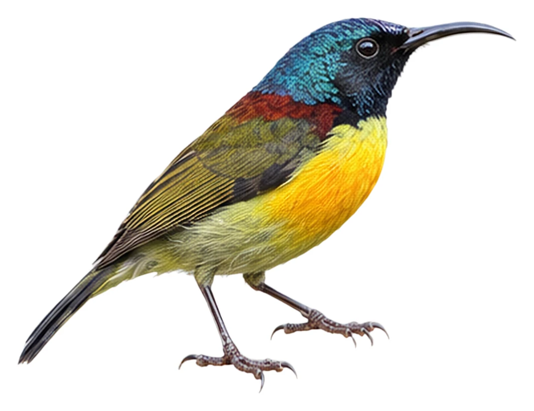 Green-tailed Sunbird · Original color inspiration