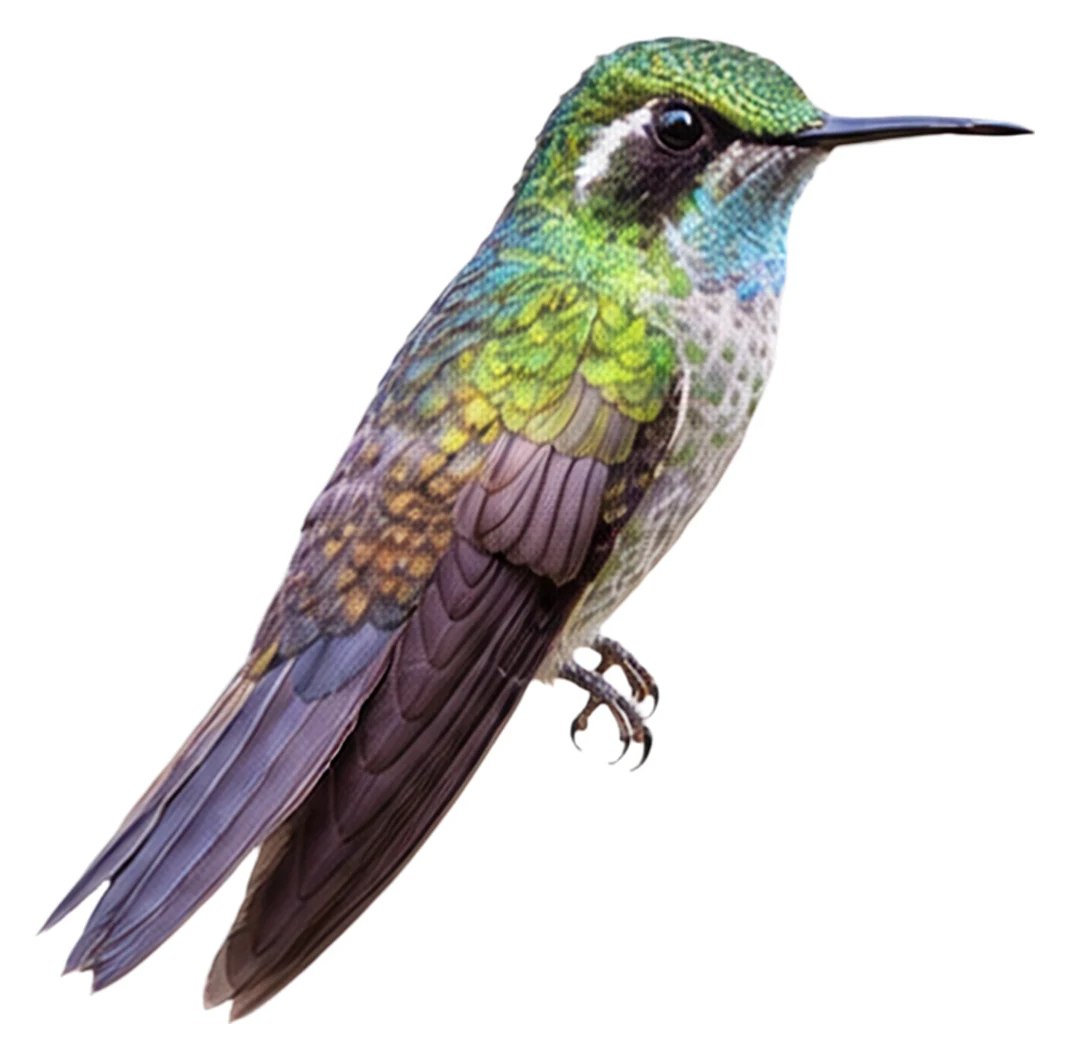 Green-throated Mountaingem · Original color inspiration