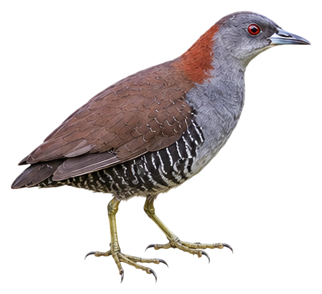Grey-breasted Crake · Original color inspiration