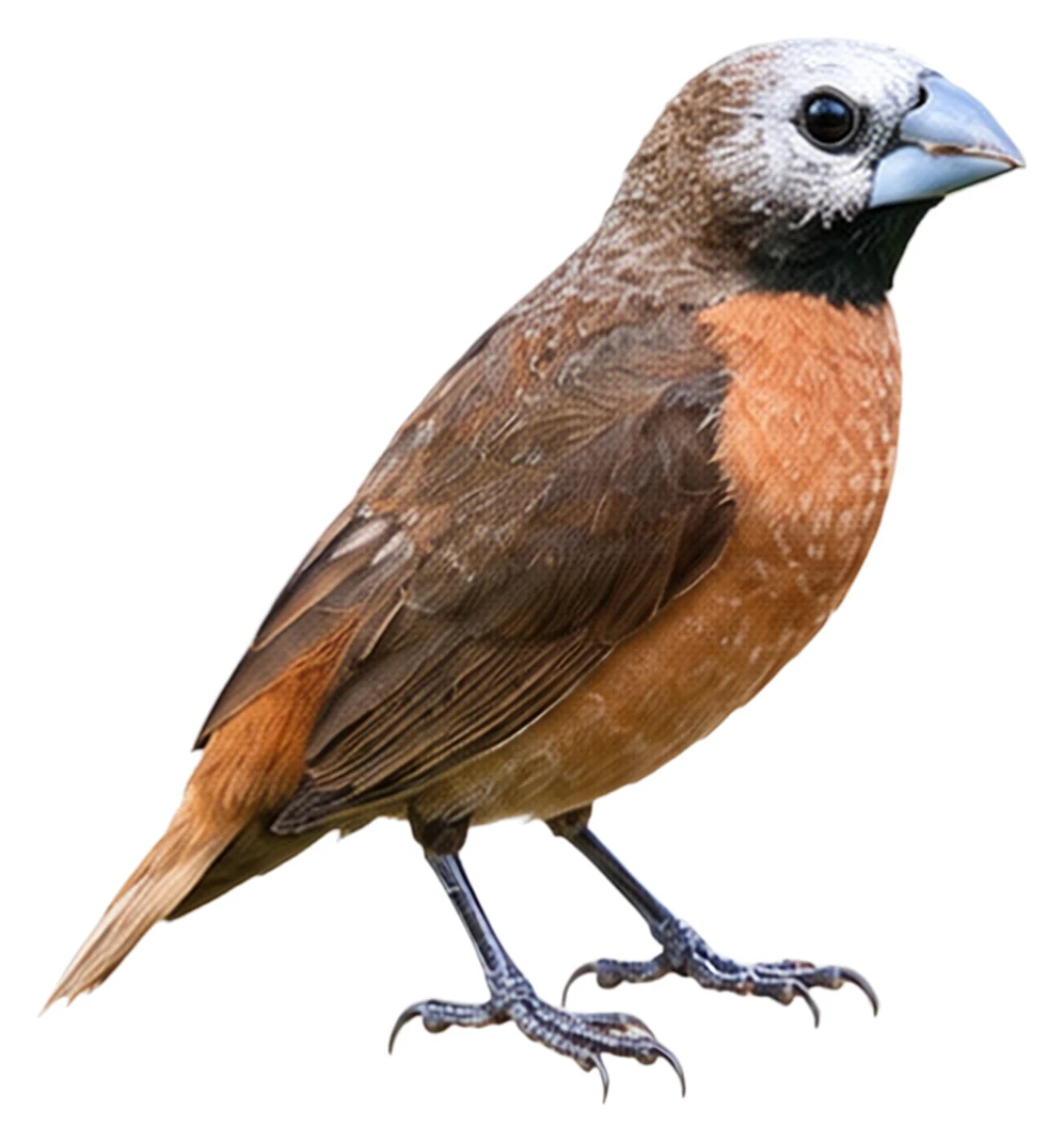 Grey-crowned Mannikin · Original color inspiration