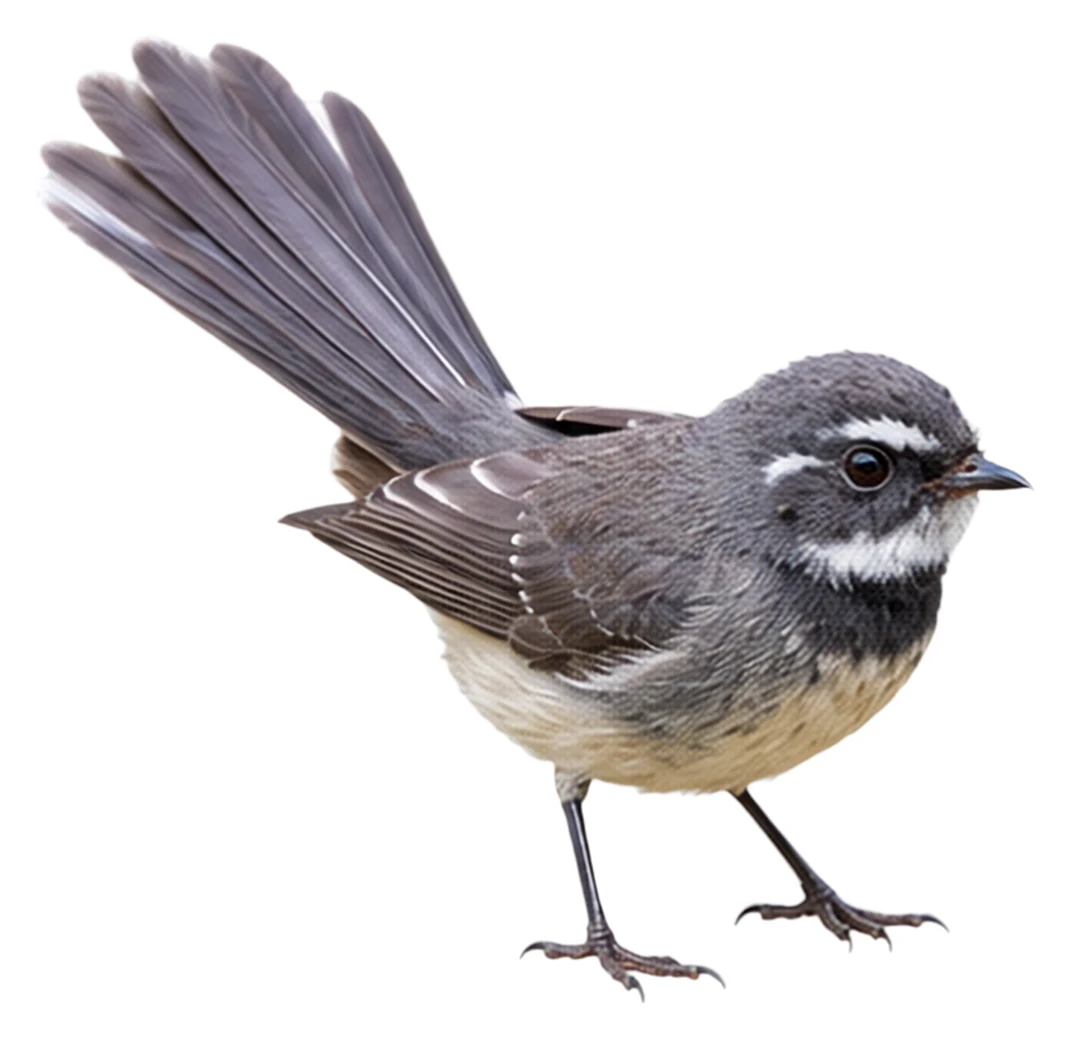 Grey Fantail · Original color inspiration