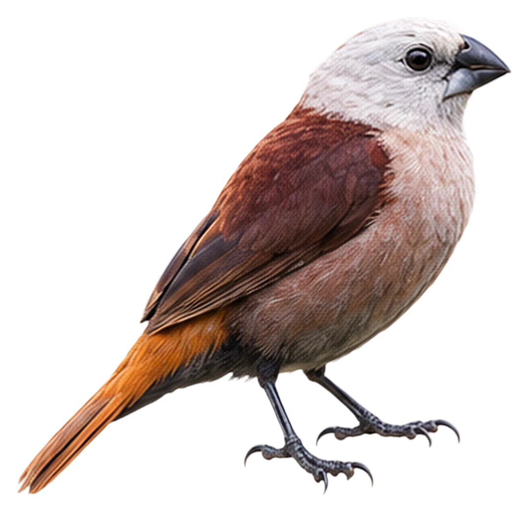 Grey-headed Mannikin · Original color inspiration