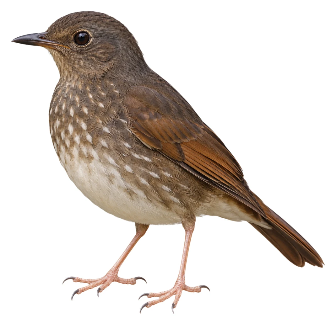 Guadalcanal Thrush · Original color inspiration