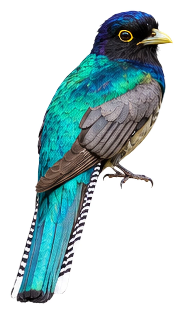 Guianan Trogon · Original color inspiration