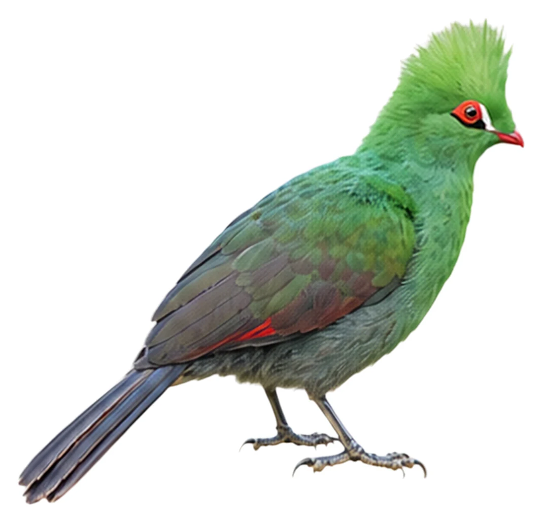Guinea Turaco · Original color inspiration
