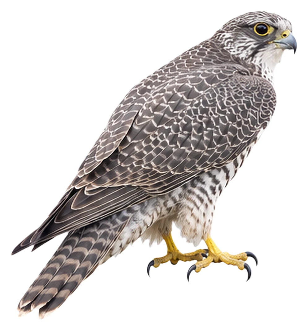 Gyrfalcon · Original color inspiration