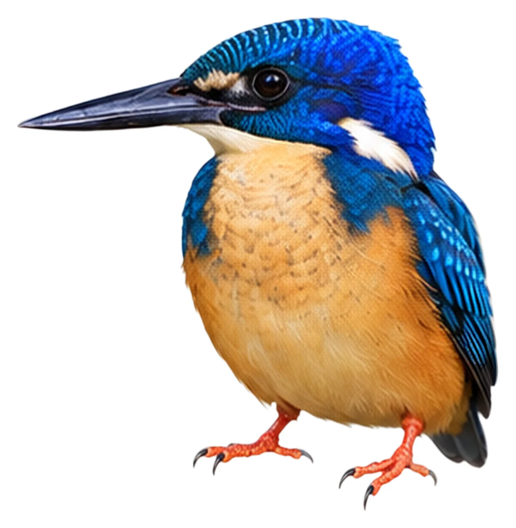Half-collared Kingfisher · Original color inspiration