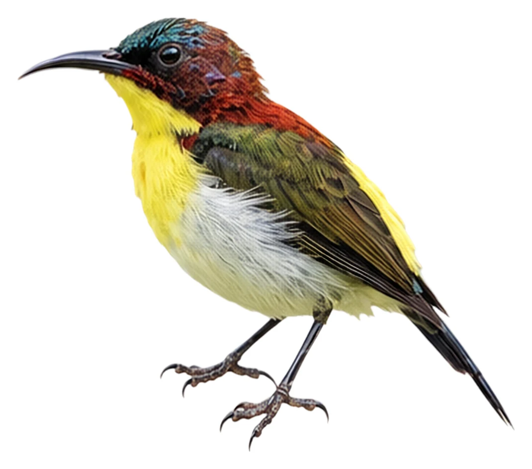 Handsome Sunbird · Original color inspiration