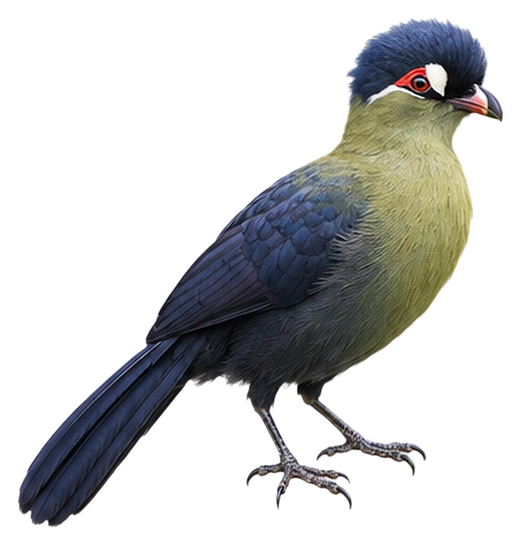 Hartlaub's Turaco · Original color inspiration
