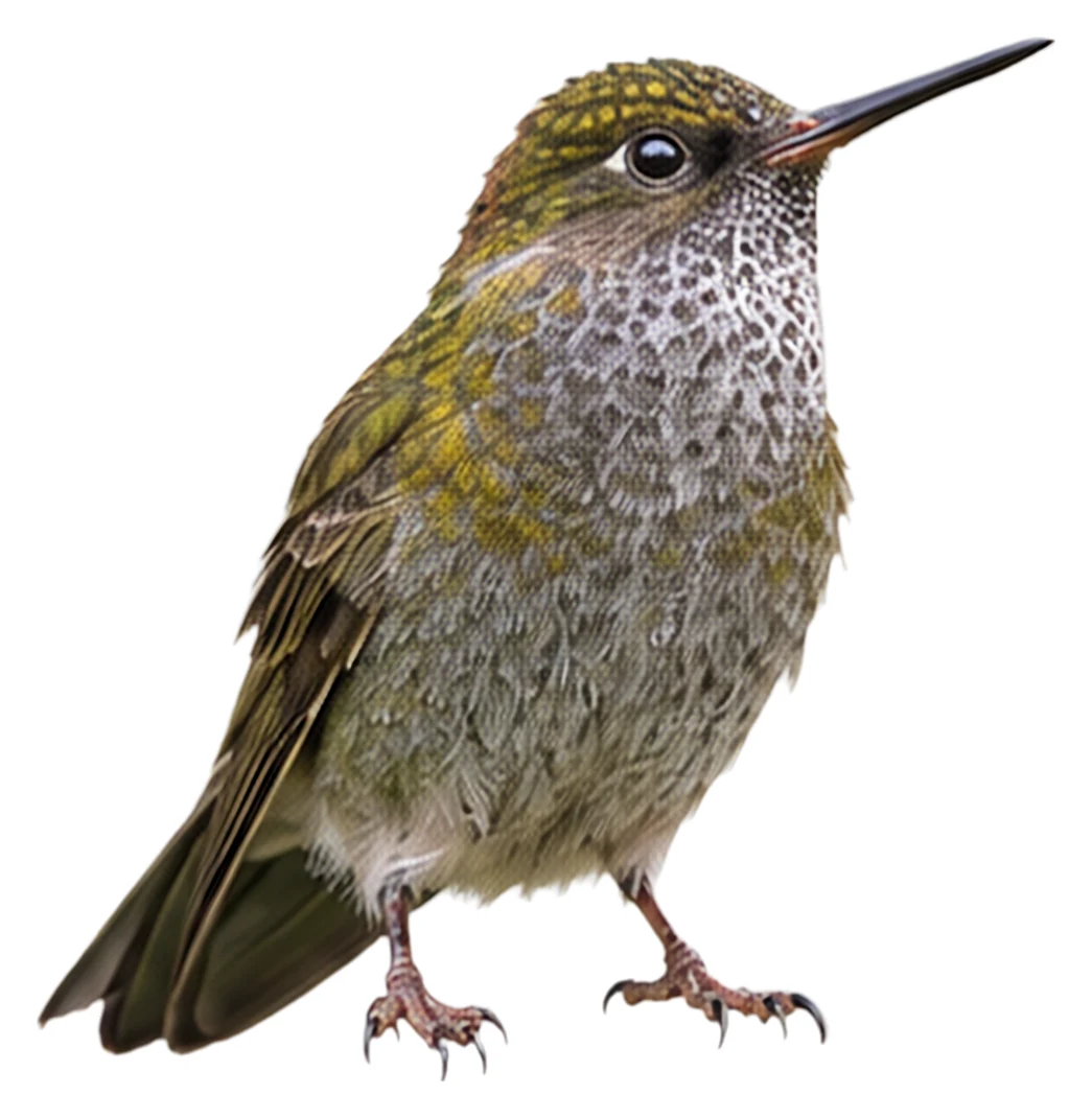 Hoary Puffleg · Original color inspiration