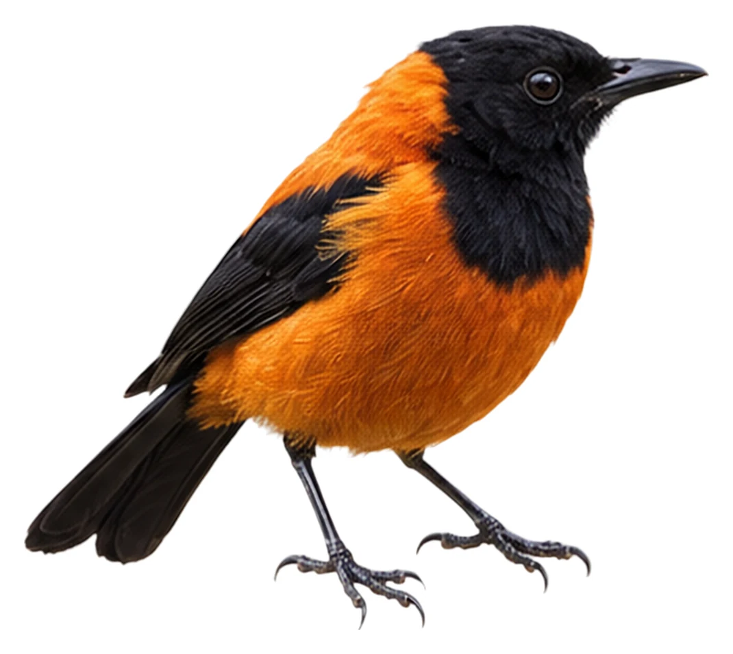 Hooded Pitohui · Original color inspiration