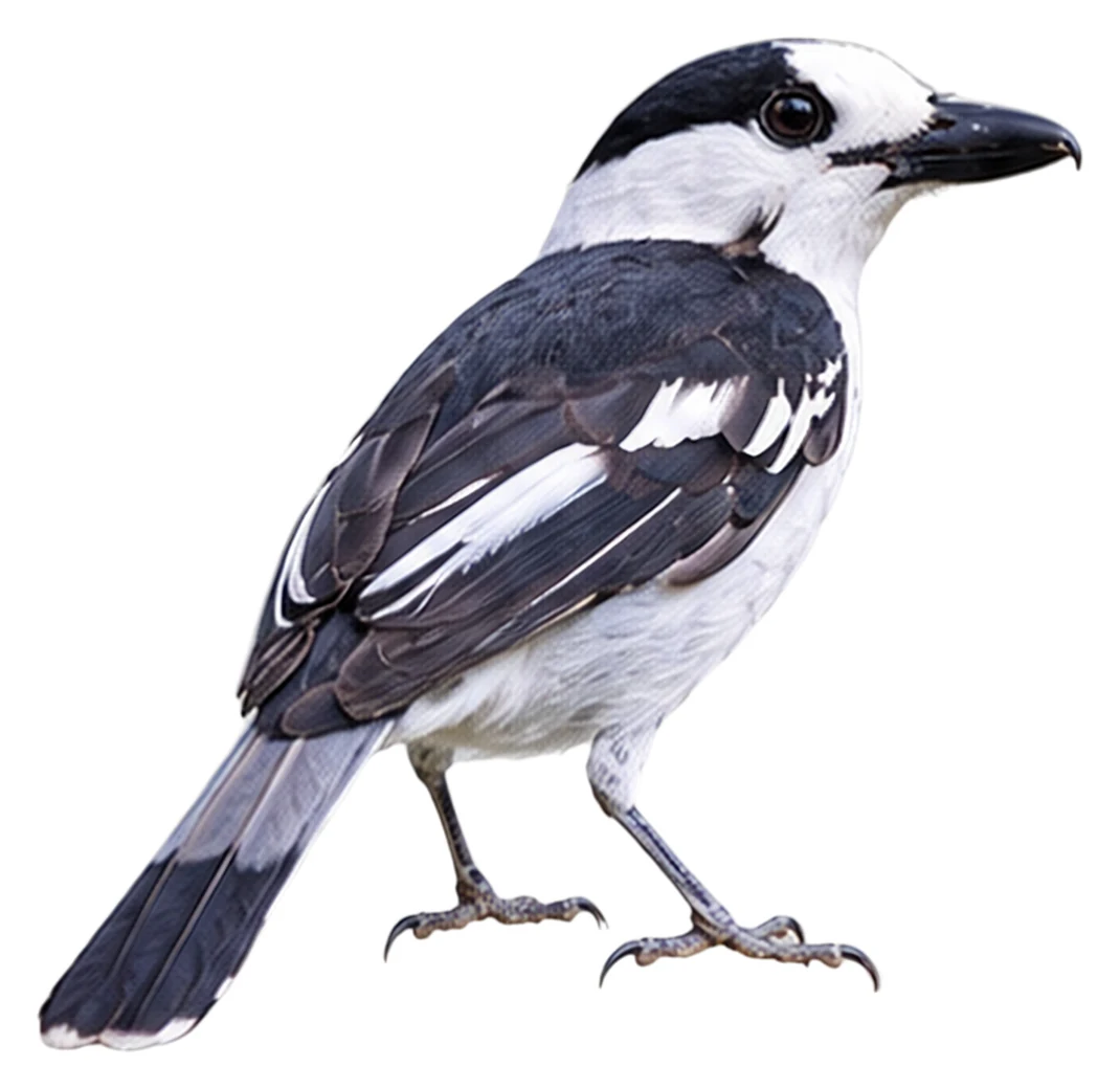 Hook-billed Vanga · Original color inspiration