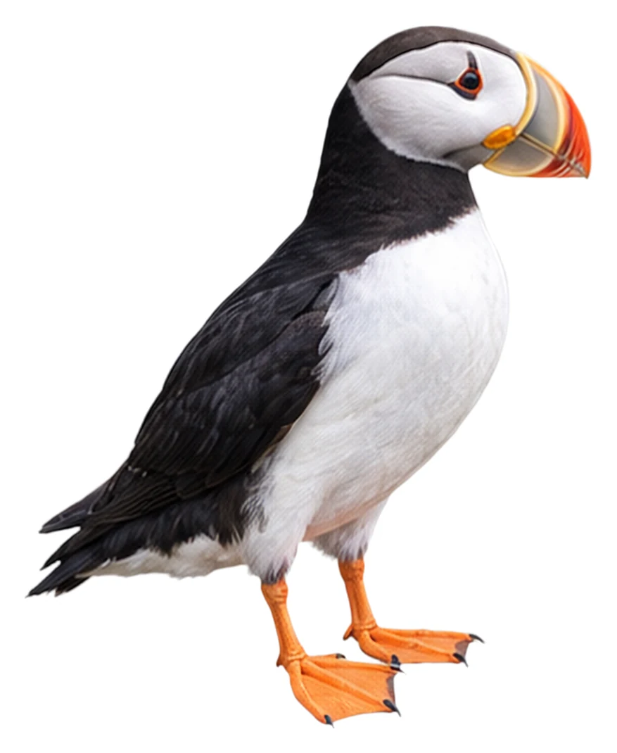 Horned Puffin · Original color inspiration
