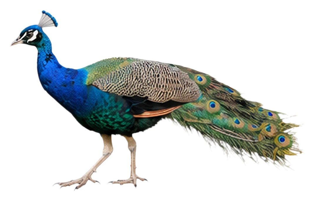 Indian Peafowl · Original color inspiration