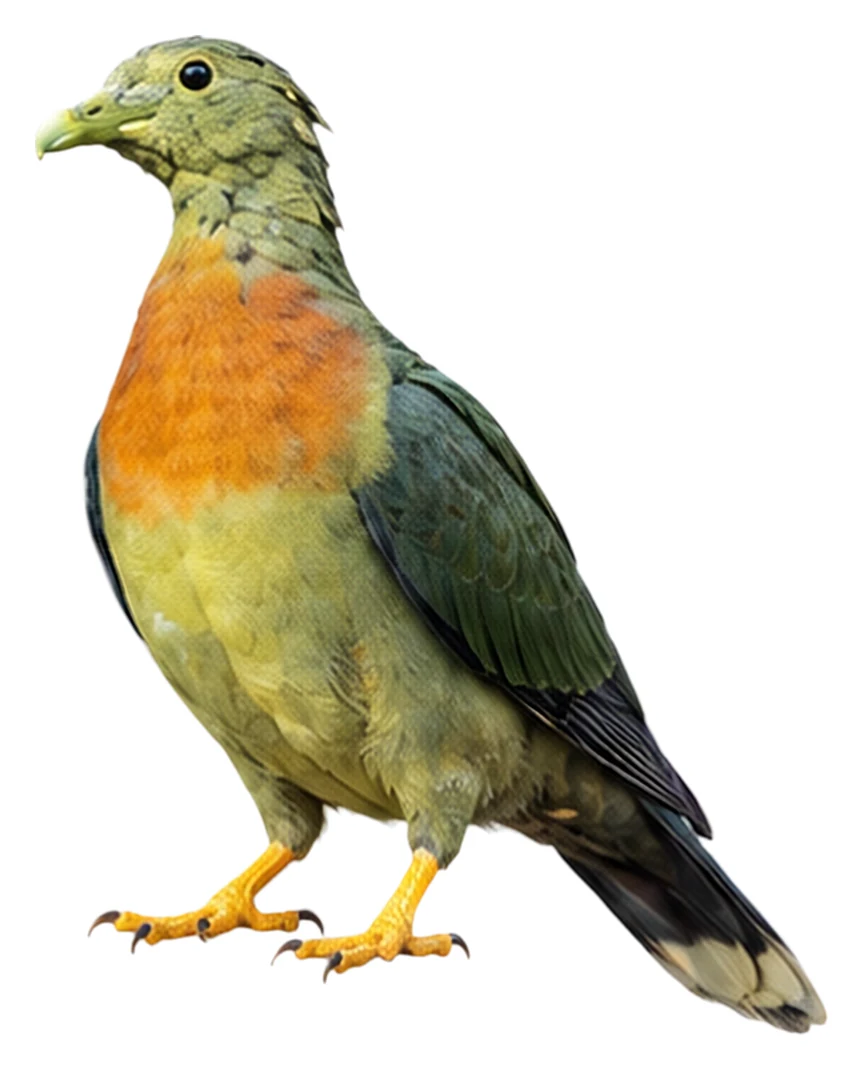 Large Green Pigeon · Original color inspiration