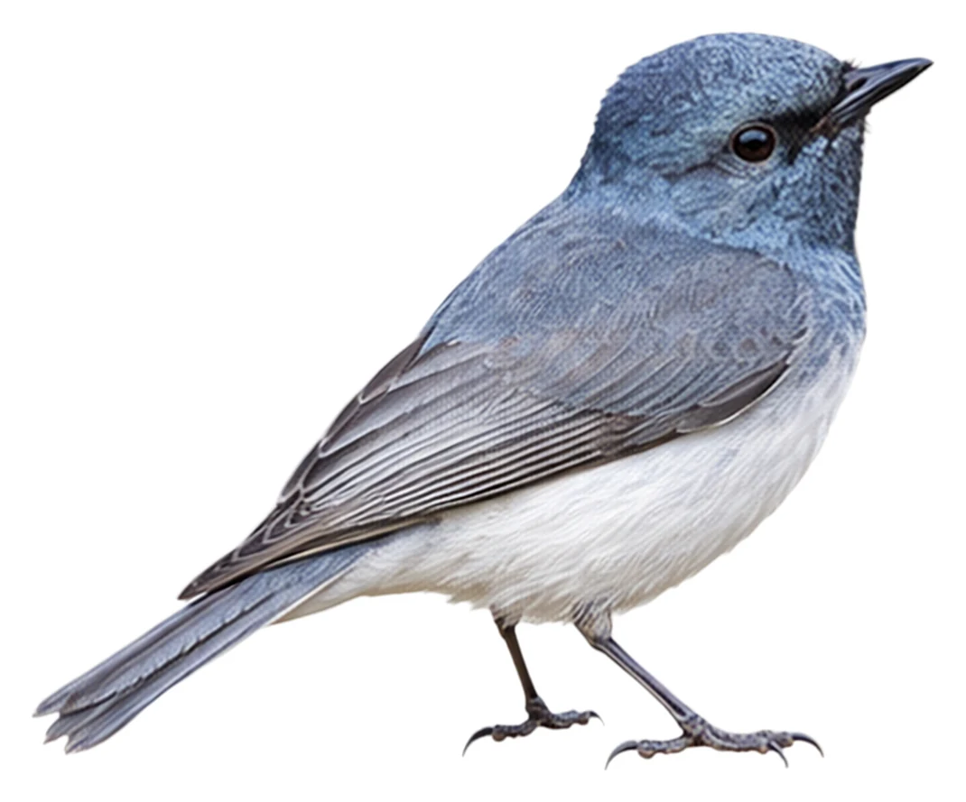 Leaden Flycatcher · Original color inspiration