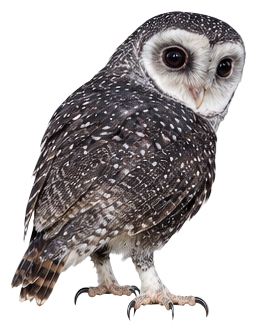 Lesser Sooty Owl · Original color inspiration