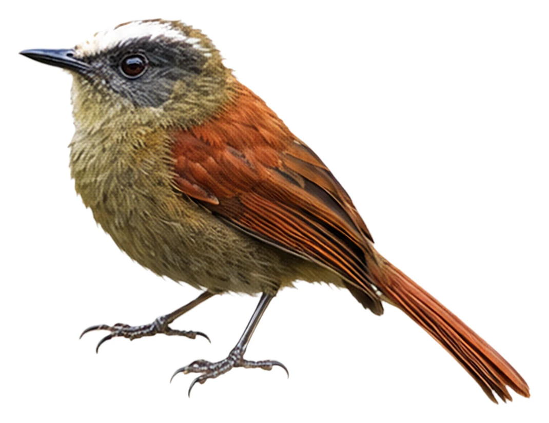Light-crowned Spinetail · Original color inspiration