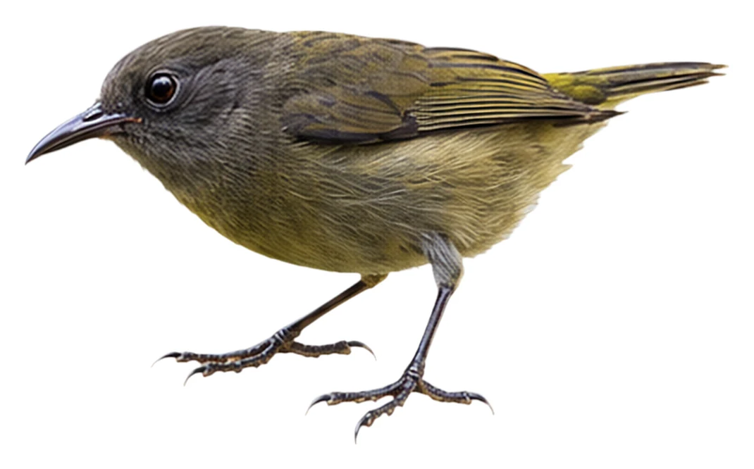 Long-billed White-eye · Original color inspiration