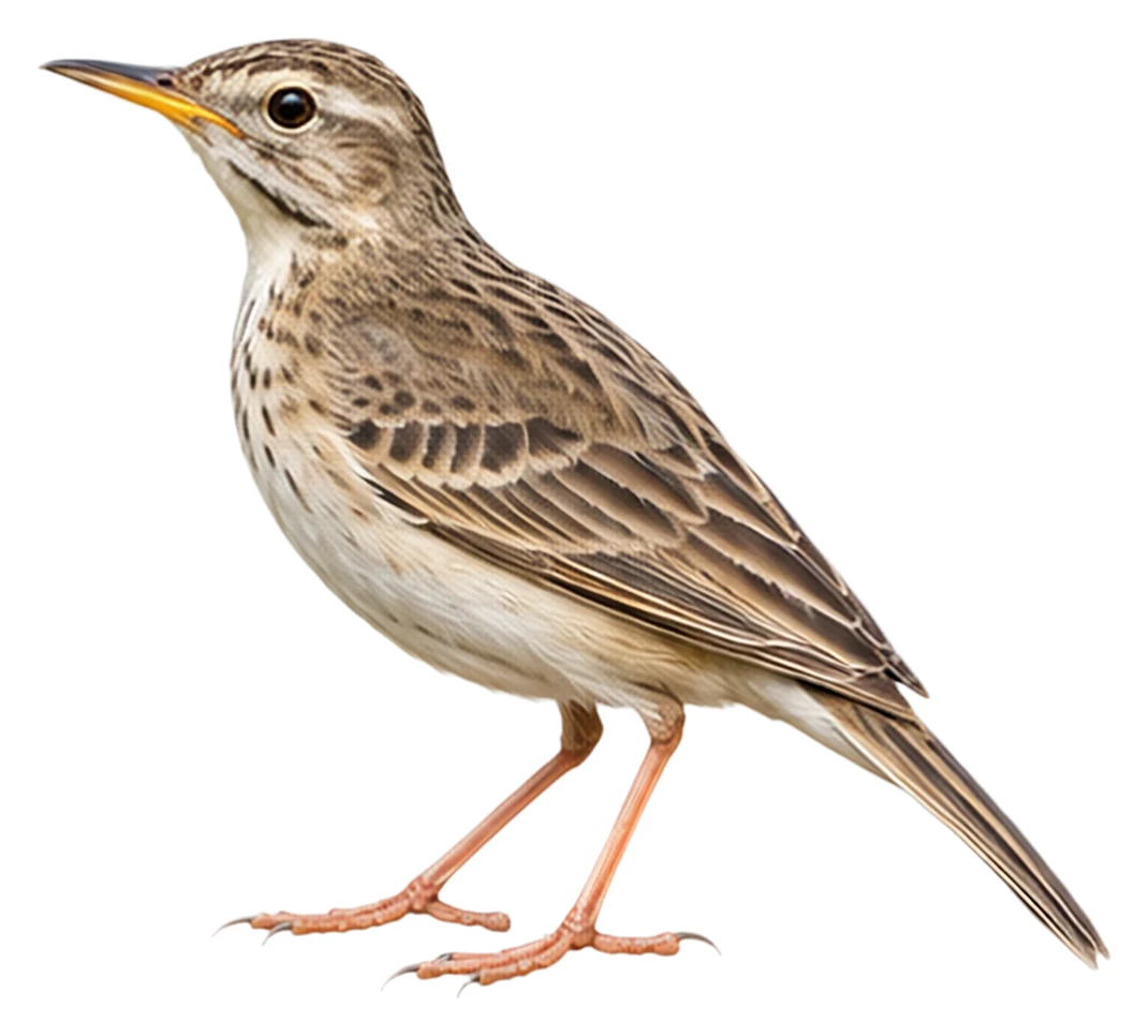 Long-legged Pipit · Original color inspiration