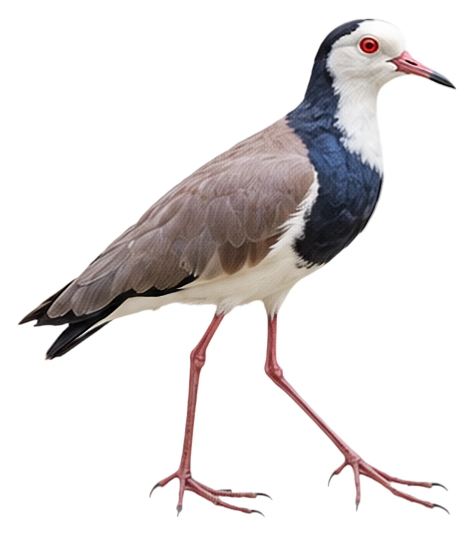 Long-toed Lapwing · Original color inspiration