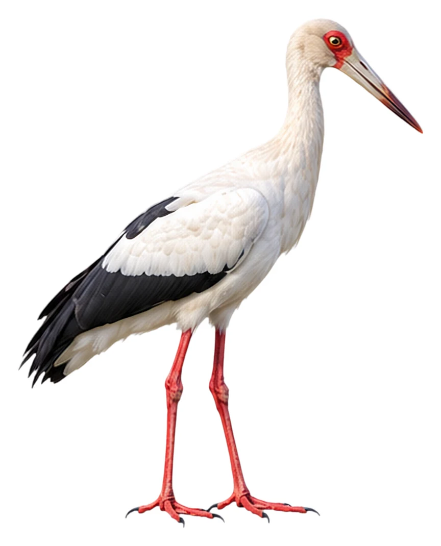 Maguari Stork · Original color inspiration