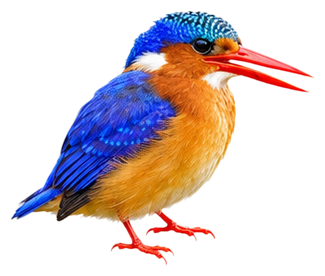 Malachite Kingfisher · Original color inspiration