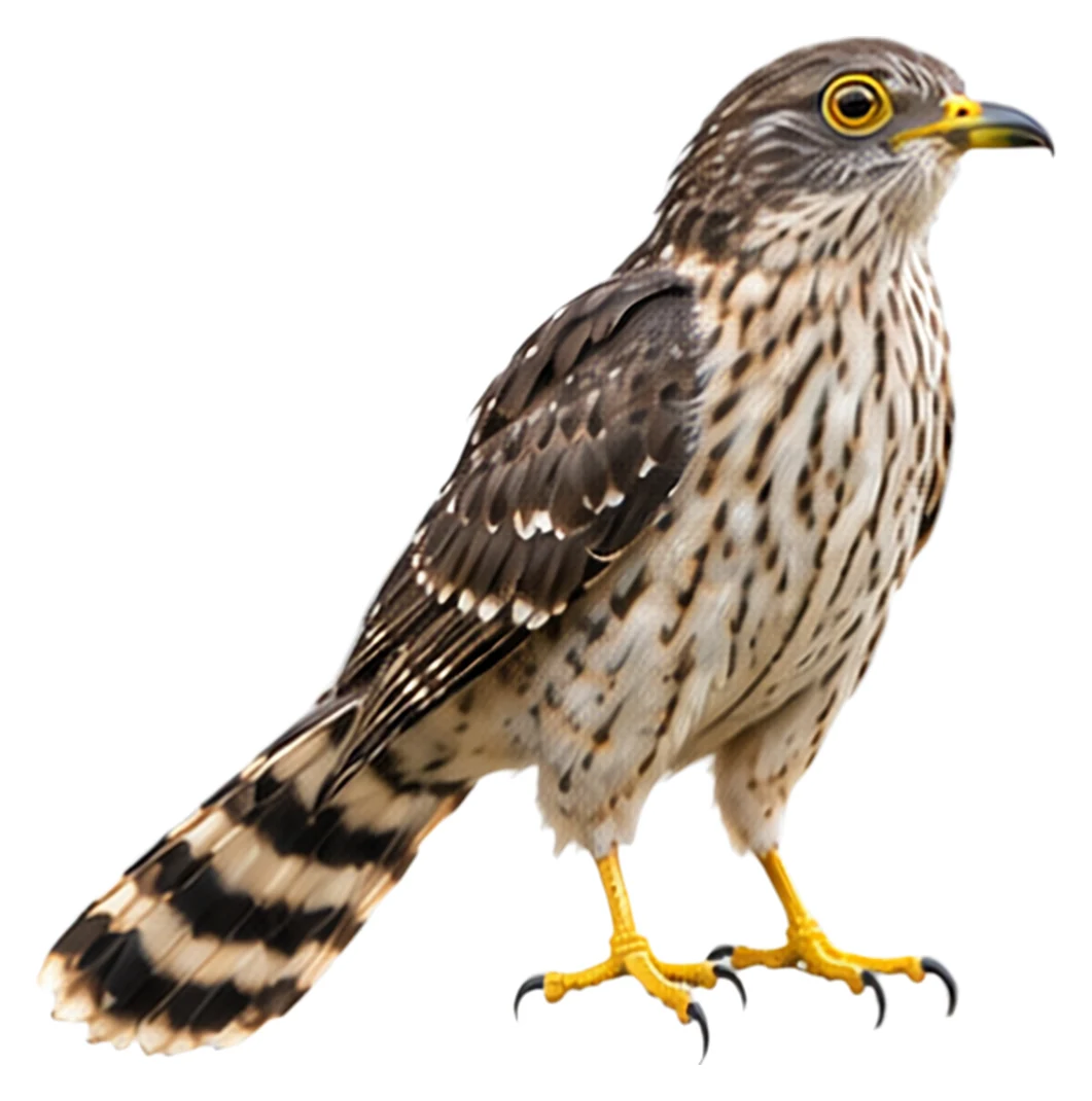 Malaysian Hawk-Cuckoo · Original color inspiration
