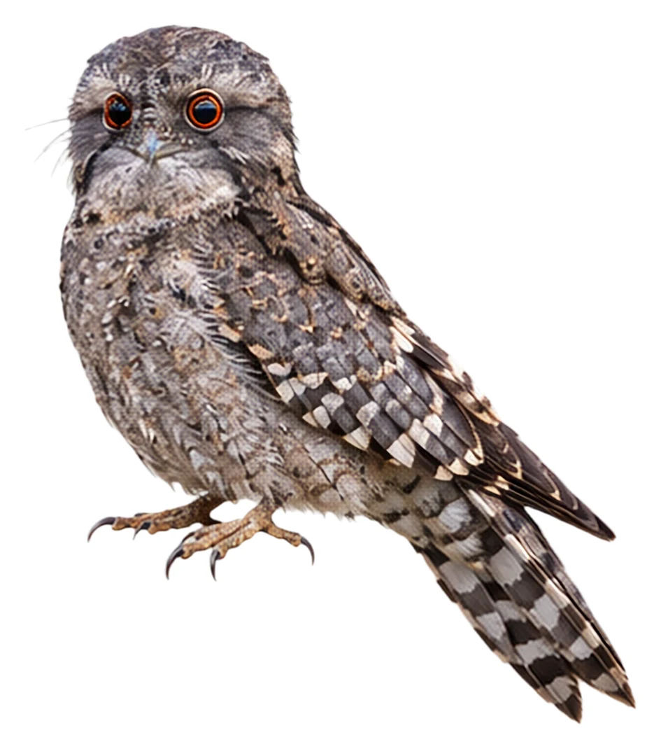 Marbled Frogmouth · Original color inspiration